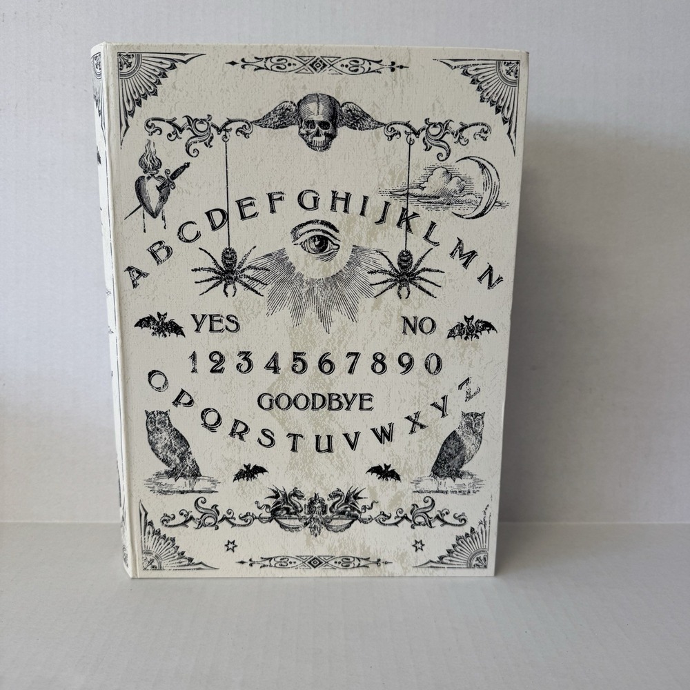 Punch Studio Decorative Nesting Book Box Halloween Ouija Board 12323 Large New